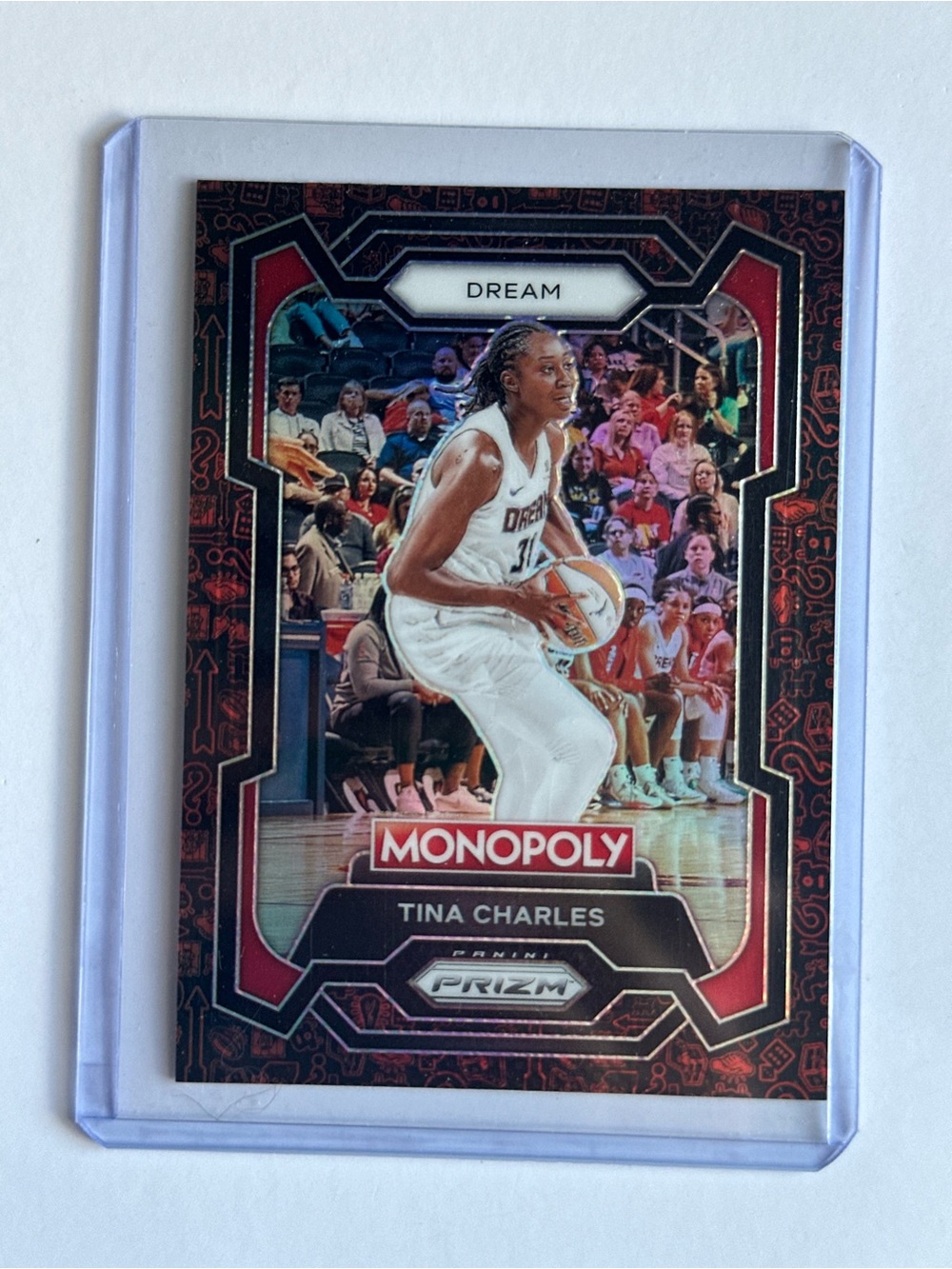 Panini Monopoly Tina Charles Card - Red/Black